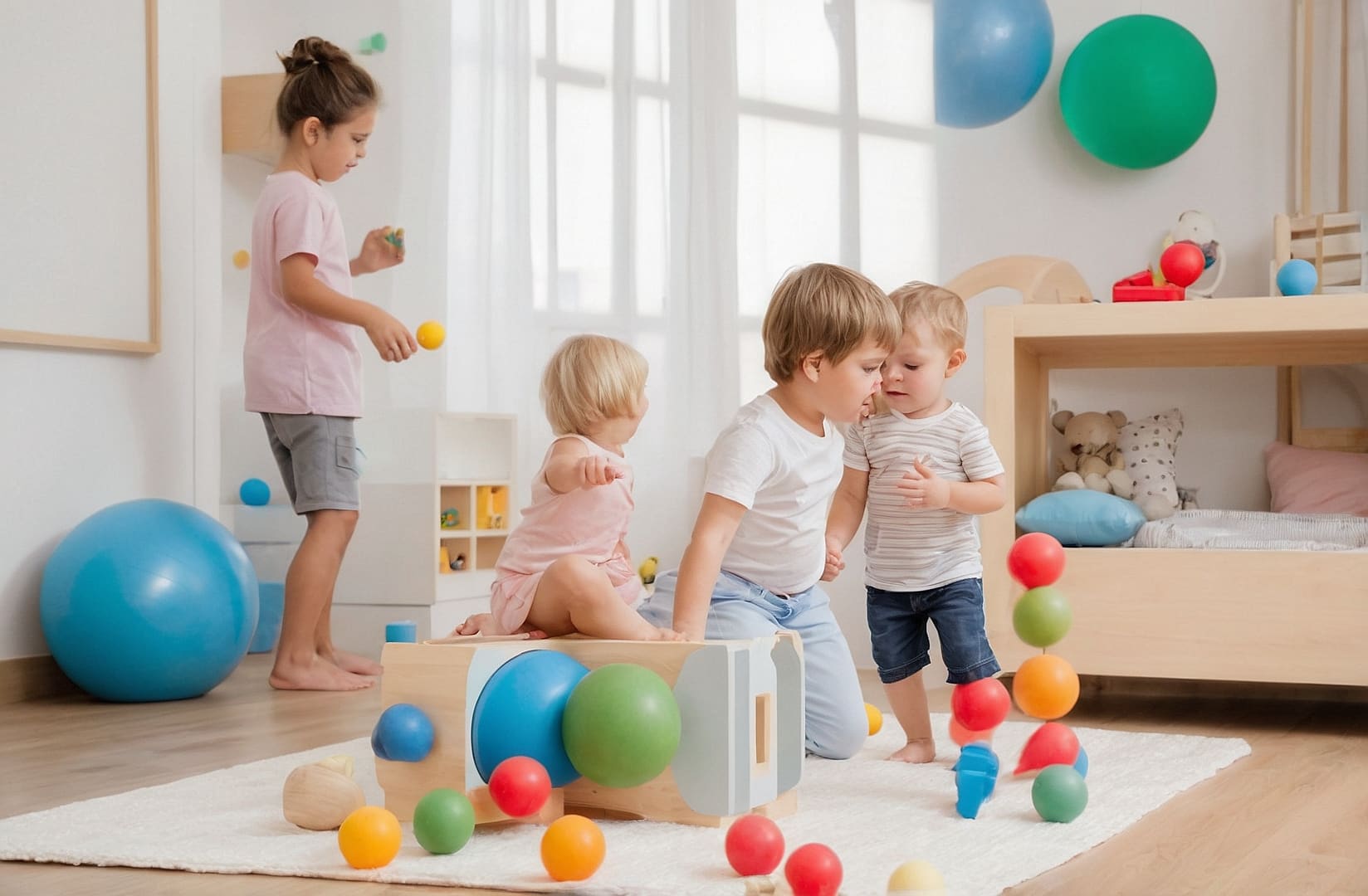 Ambiente seguro de juego y terapia.