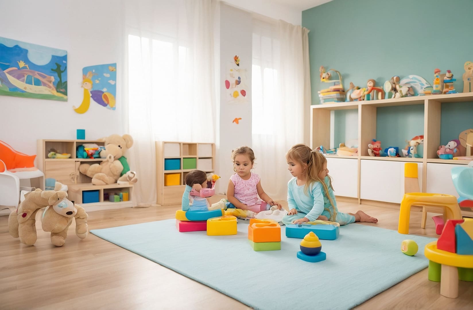 Juegos infantiles y cuidado físico